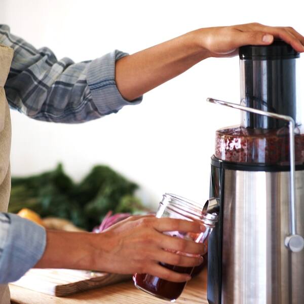 MegaChef Wide Mouth Juice Extractor with Dual Speed Centrifugal Juicer