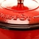 preview thumbnail 4 of 3, Crock-pot Artisan 3 Qt Enameled Cast Iron Casserole with Lid in Red