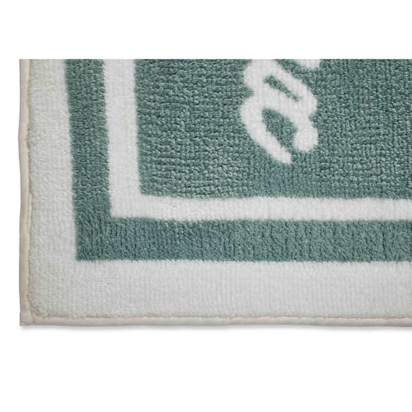 2Pc Memory Foam Bath Rugs Aqua - Citi Trends