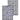 Chesapeake MF Allegro Blue-Grey 2pc Bath Set (17"x24" & 21"x34")