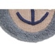 preview thumbnail 15 of 13, Chesapeake Leonie Bath Mat (24"round)