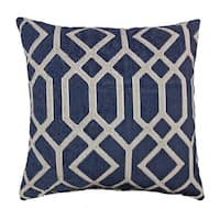 Handmade Throw Pillow w/ Tassels & Geometric Pattern 24 x 14 - Bed Bath &  Beyond - 27983683