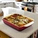 preview thumbnail 5 of 3, Crock Pot Artisan 5.6 Quart Stoneware Bake Pan in Red