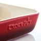 preview thumbnail 3 of 3, Crock Pot Artisan 4 Quart Stoneware Bake Pan in Red