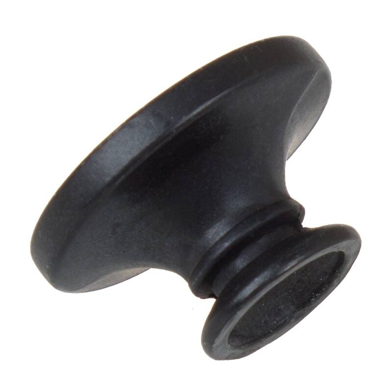 GlideRite 5-Pack 1 in. Oil Rubbed Bronze Round Ring Cabinet Knobs - Oil Rubbed Bronze