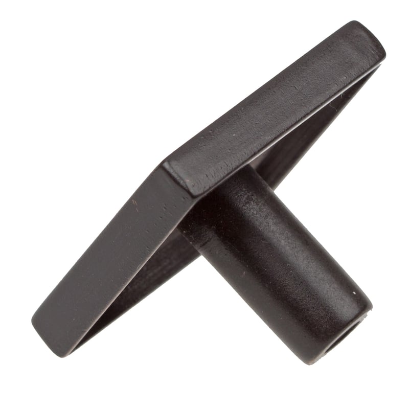 GlideRite 5-Pack 1-1/4 in. Rubbed Bronze Square Pyramid Cabinet Knobs - Oil Rubbed Bronze