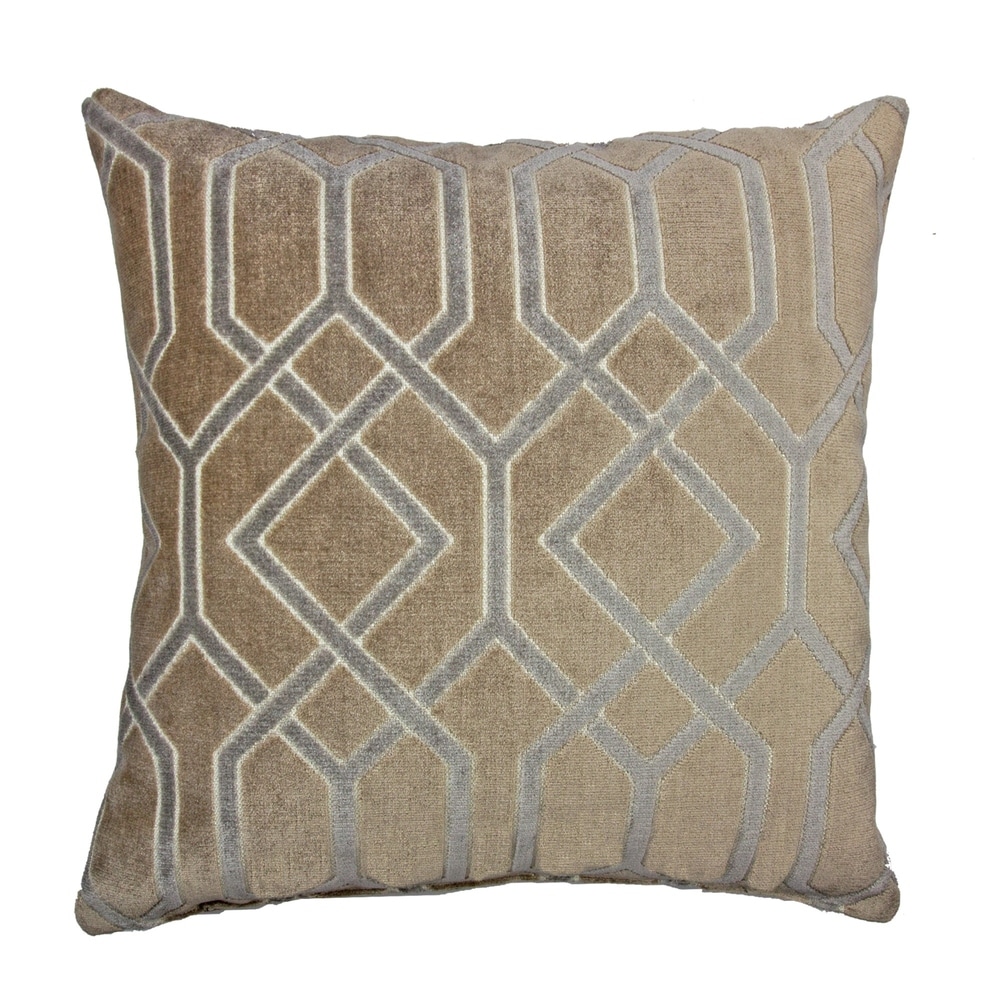 Handmade Throw Pillow w/ Tassels & Geometric Pattern 24 x 14 - Bed Bath &  Beyond - 27983683