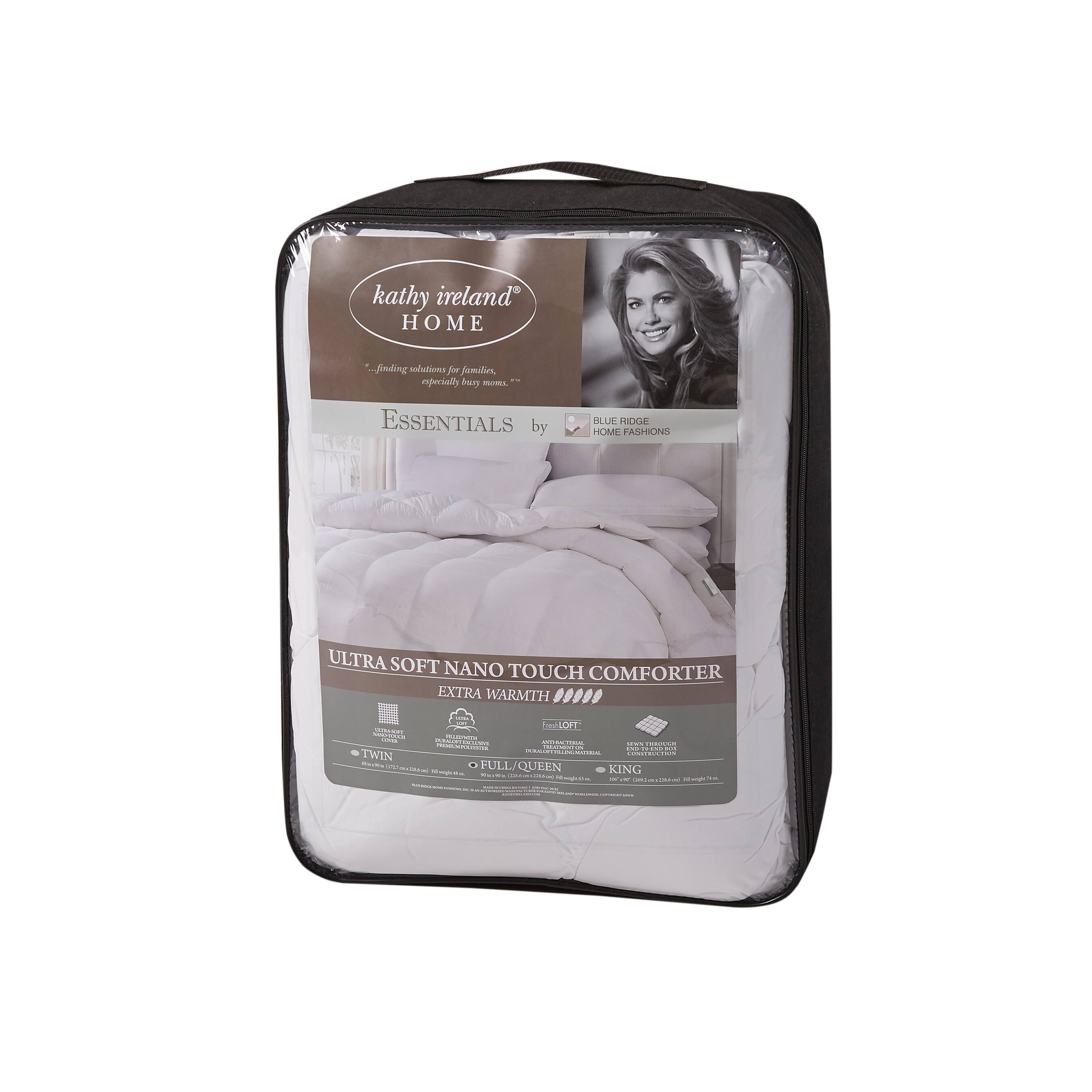 kathy ireland Ultra Soft Extra Warmth Down Alternative Comforter Bed