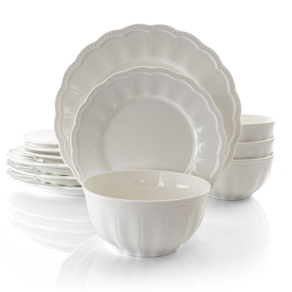 white dinnerware