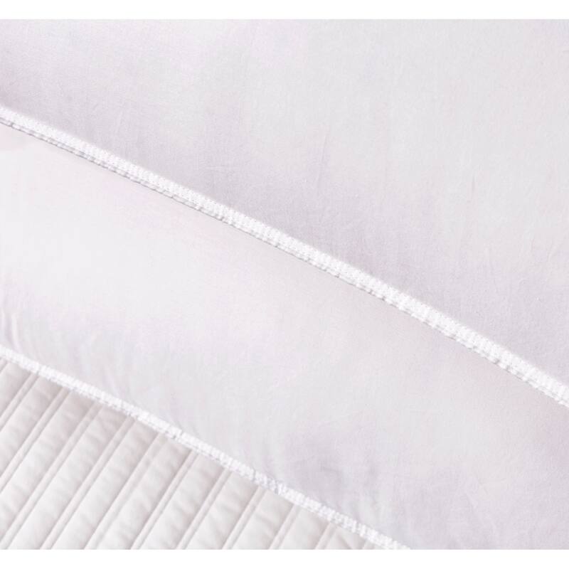 kathy ireland White Goose Feather and Down Fiber Pillow (Set of 2)