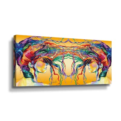 Artwall WINDSWEPT ALTER EGO Gallery Wrapped Canvas by Linzi Lynn