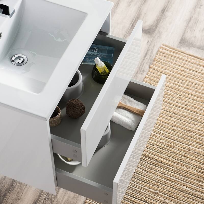 24 Inch Luxury Vanity With Mirror