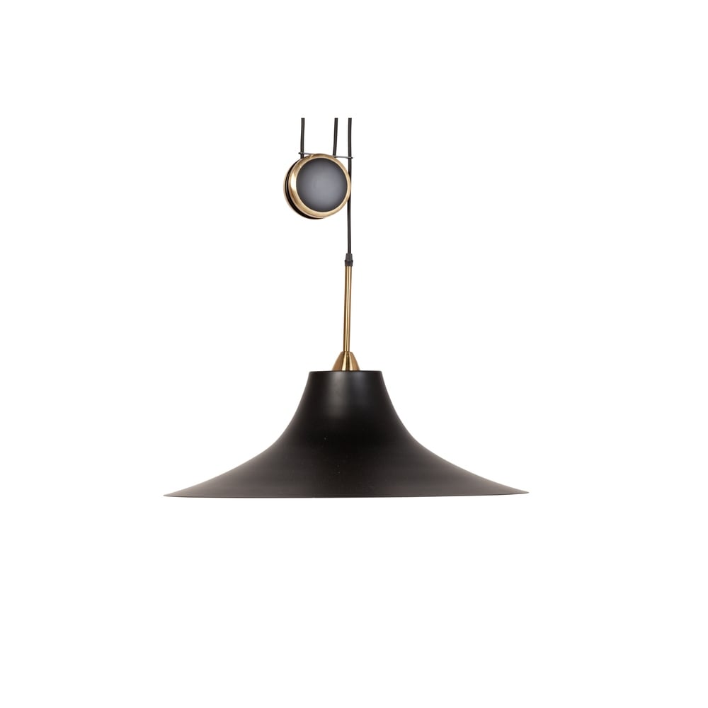 black stainless steel pendant lights