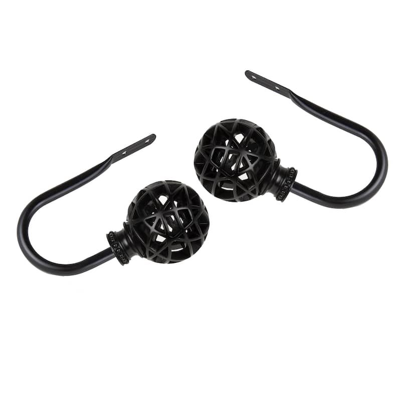InStyleDesign Emerson Holdback Pair - Black
