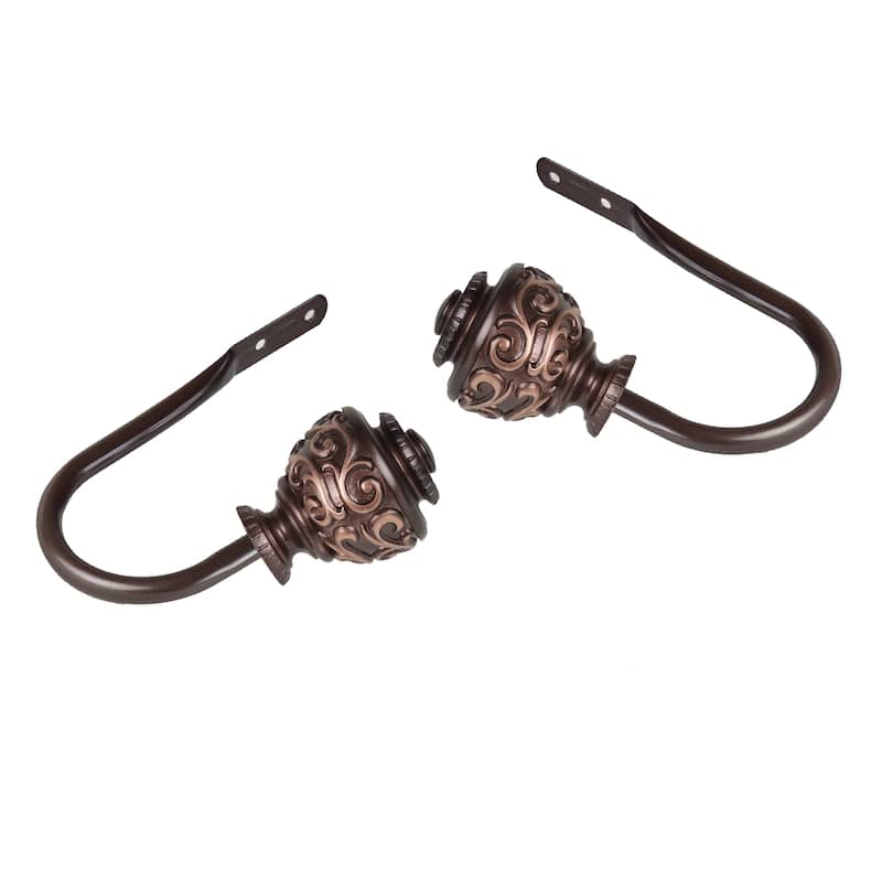 InStyleDesign Charlie Holdback Pair - Cocoa
