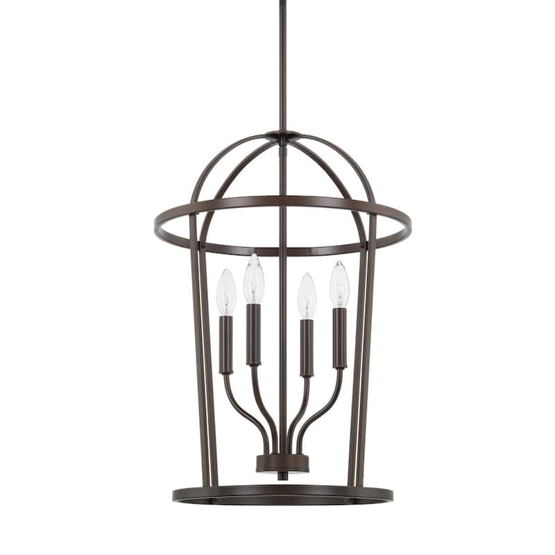 Greyson 4-Light Foyer Pendant - Bronze