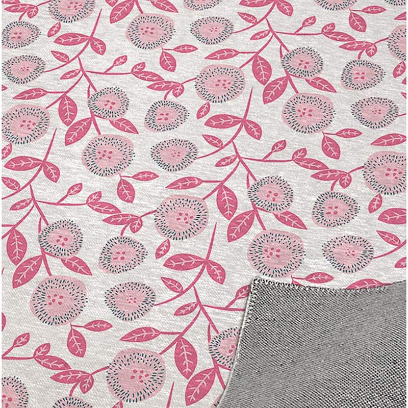 Wild Flower Pink Kitchen Runner By Kavka Designs - Bed Bath & Beyond 