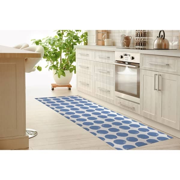 SussexHome Non-skid Ultra-thin Blended Cotton Runner Rug - 20 x