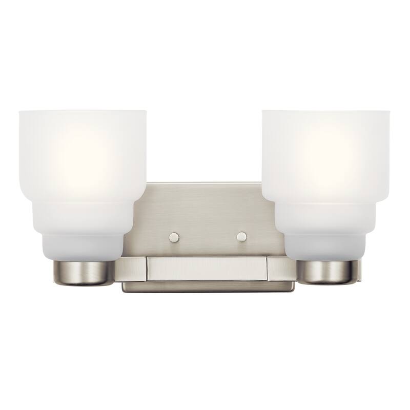 Kichler Lighting Vionnet 2-Light Vanity Light Brushed Nickel
