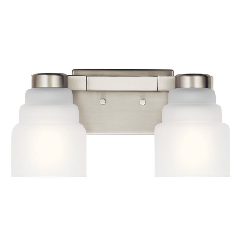 Kichler Lighting Vionnet 2-Light Vanity Light Brushed Nickel