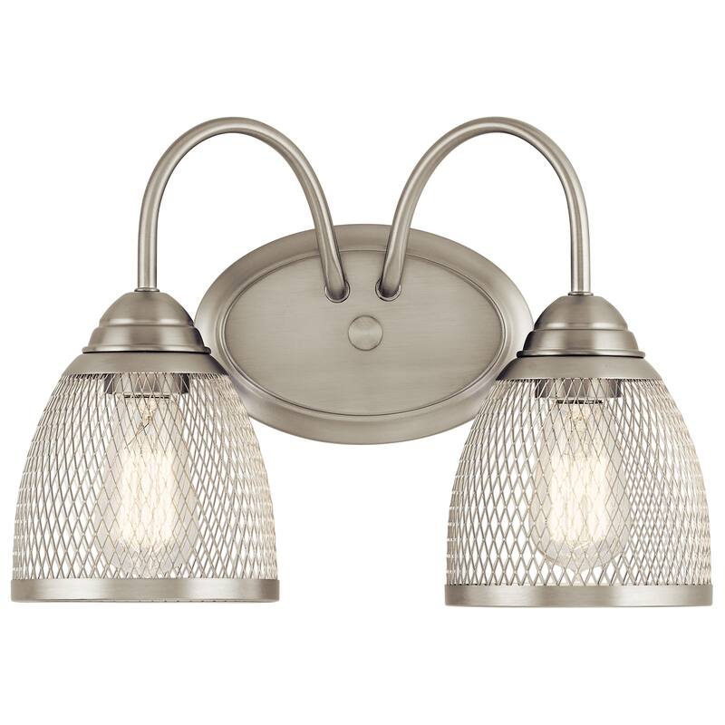 Kichler Lighting Voclain 2-Light Vanity Light Brushed Nickel