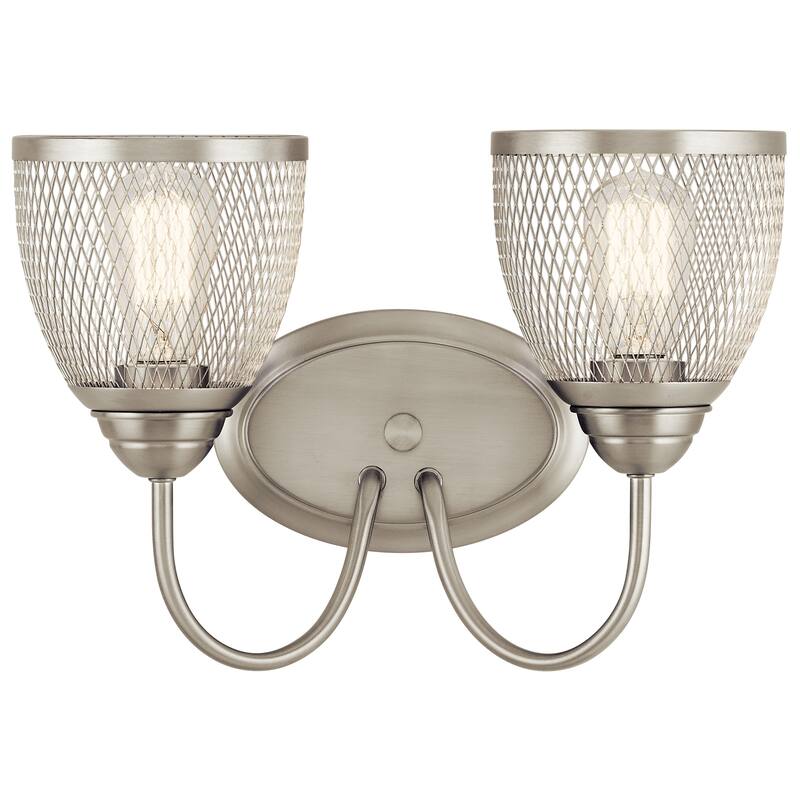 Kichler Lighting Voclain 2-Light Vanity Light Brushed Nickel