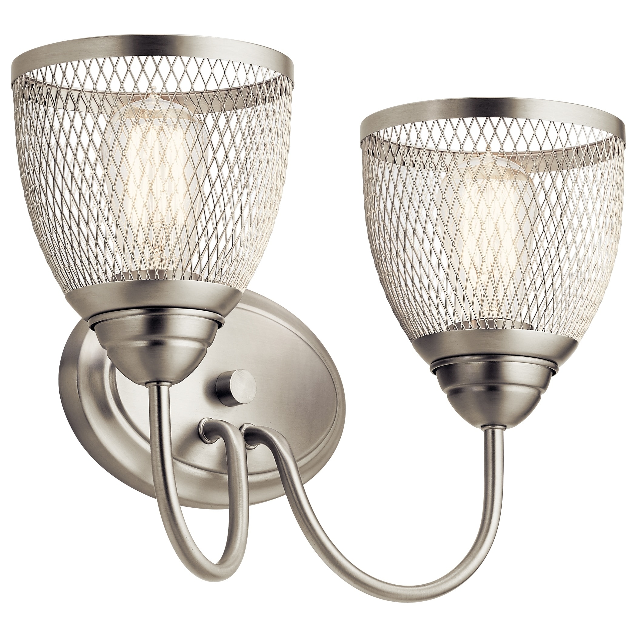 Kichler Lighting Voclain 2-Light Vanity Light Brushed Nickel