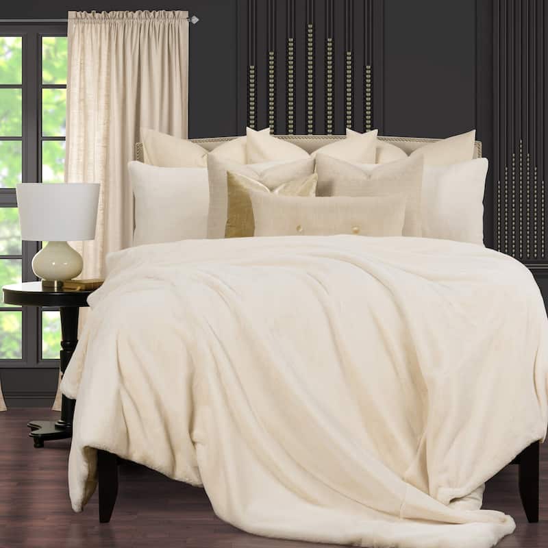 Such A Beauty Elegant Faux Fur Supreme Duvet Cover and Insert Set