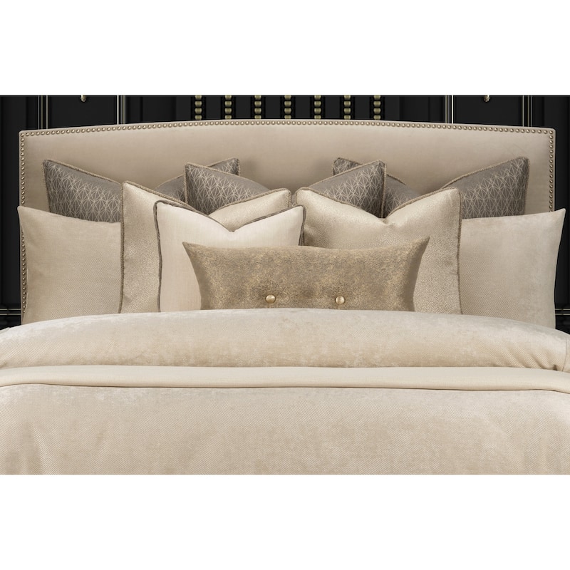 Rhythm and Rhyme Cream Sumptuous Supreme Duvet Cover and Insert Set