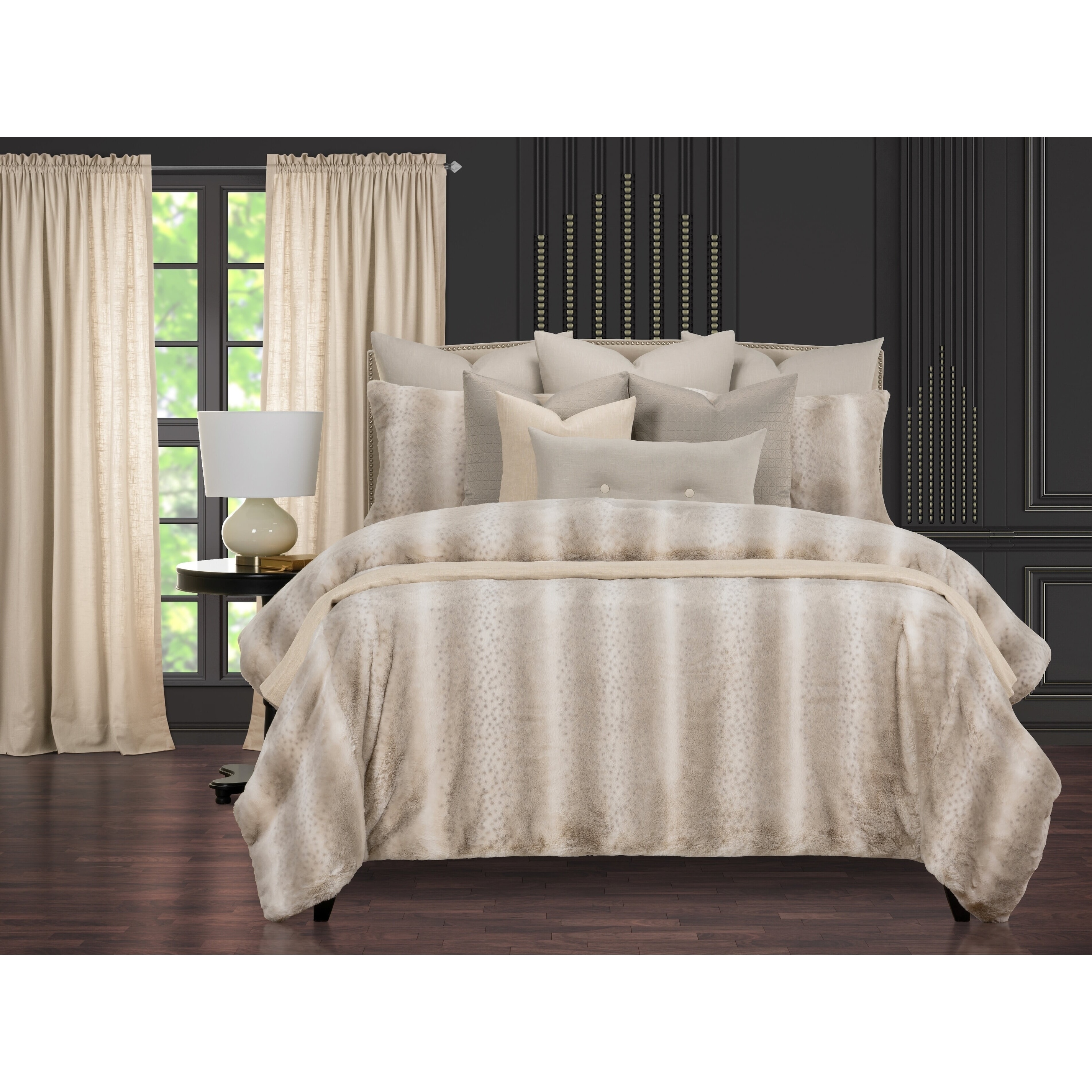 Shop Night On The Town Fabulous Faux Fur Supreme Duvet Cover And