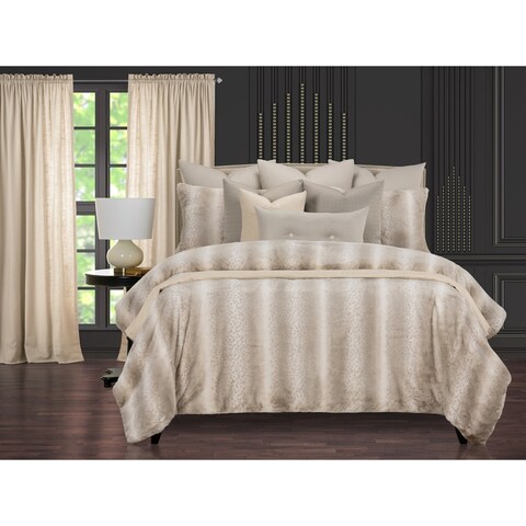 Night On The Town Fabulous Faux Fur Supreme Duvet Cover and Insert Set