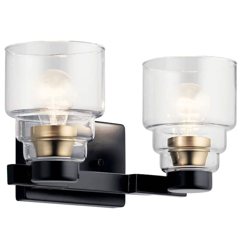 Kichler Lighting Vionnet 2-Light Vanity Light Black