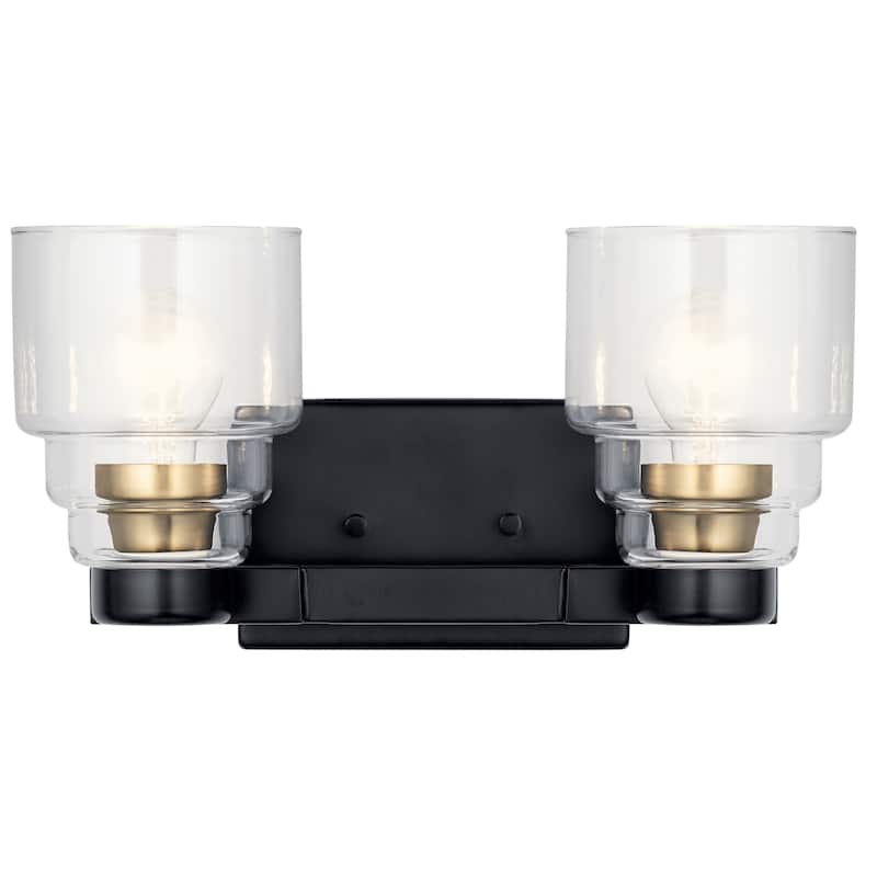Kichler Lighting Vionnet 2-Light Vanity Light Black