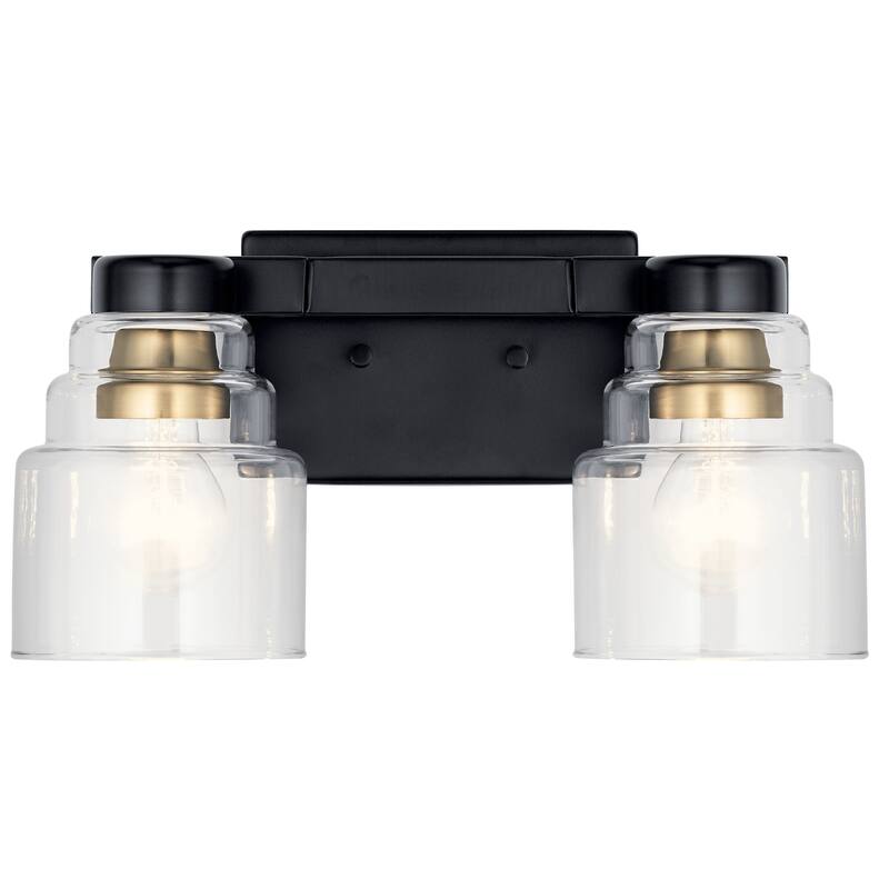 Kichler Lighting Vionnet 2-Light Vanity Light Black