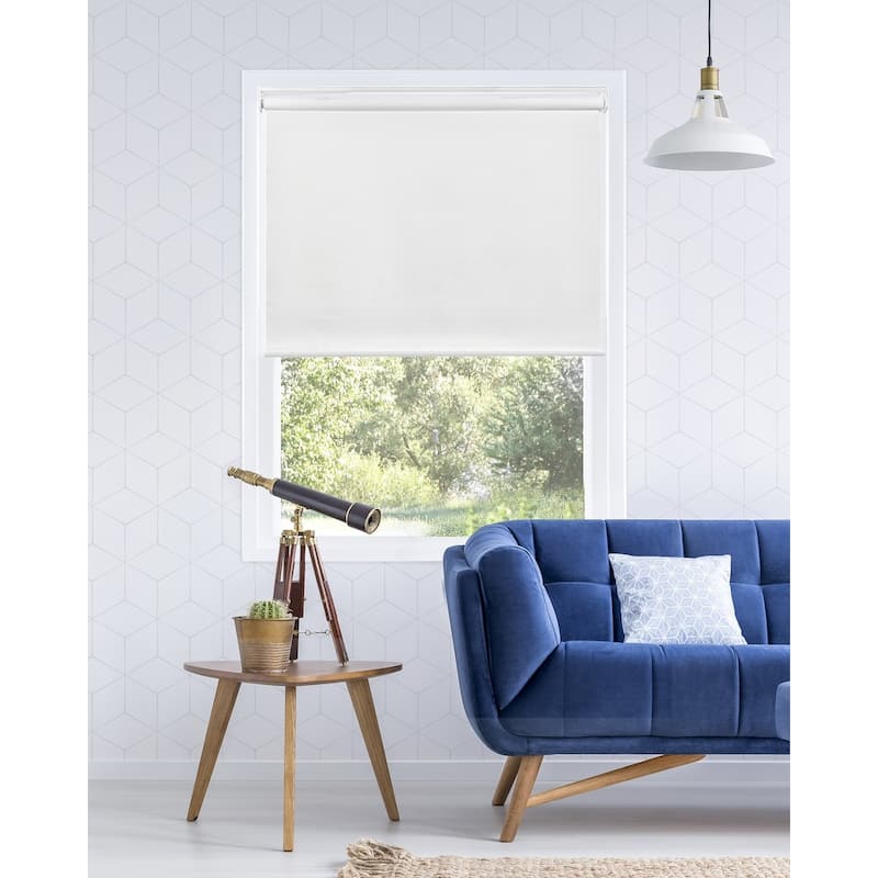 CHICOLOGY Light Filtering Cordless Roller Shades - 55"W X 72"H