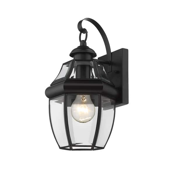 slide 1 of 1, Westover 1 Light Outdoor Wall Sconce - Black