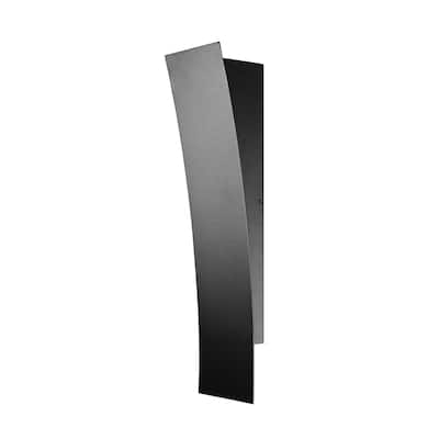 Landrum 1 Light Outdoor Wall Sconce - Black