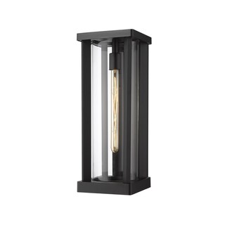 Glenwood 1 Light Outdoor Wall Sconce. - Black