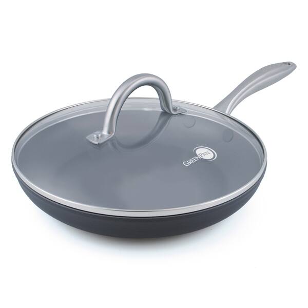 slide 1 of 6, Lima Ceramic Non Stick Covered Frypan