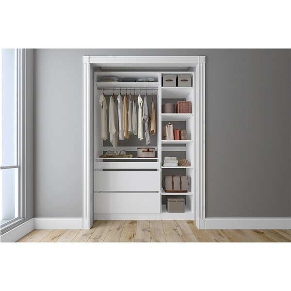Closet & Co 54-inch Custom Closet System - Bed Bath & Beyond