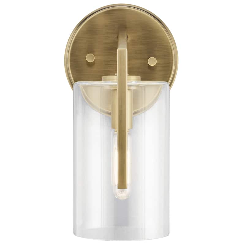 Kichler Lighting Nye 1-Light Wall Sconce Brushed Natural Brass