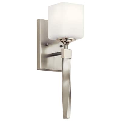 Kichler Lighting Marette 1-Light Wall Sconce Brushed Nickel