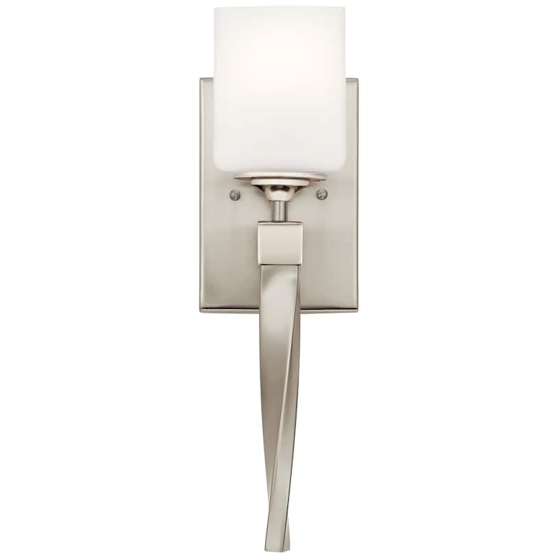 Kichler Lighting Marette 1-Light Wall Sconce Brushed Nickel