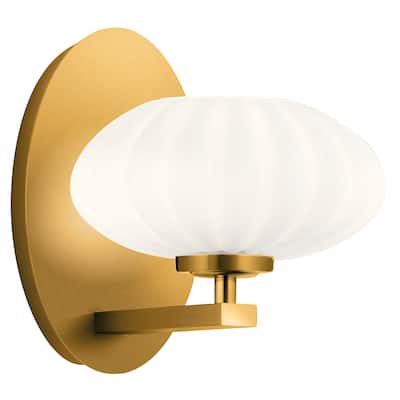 Kichler Lighting Pim 1-Light Wall Sconce Fox Gold