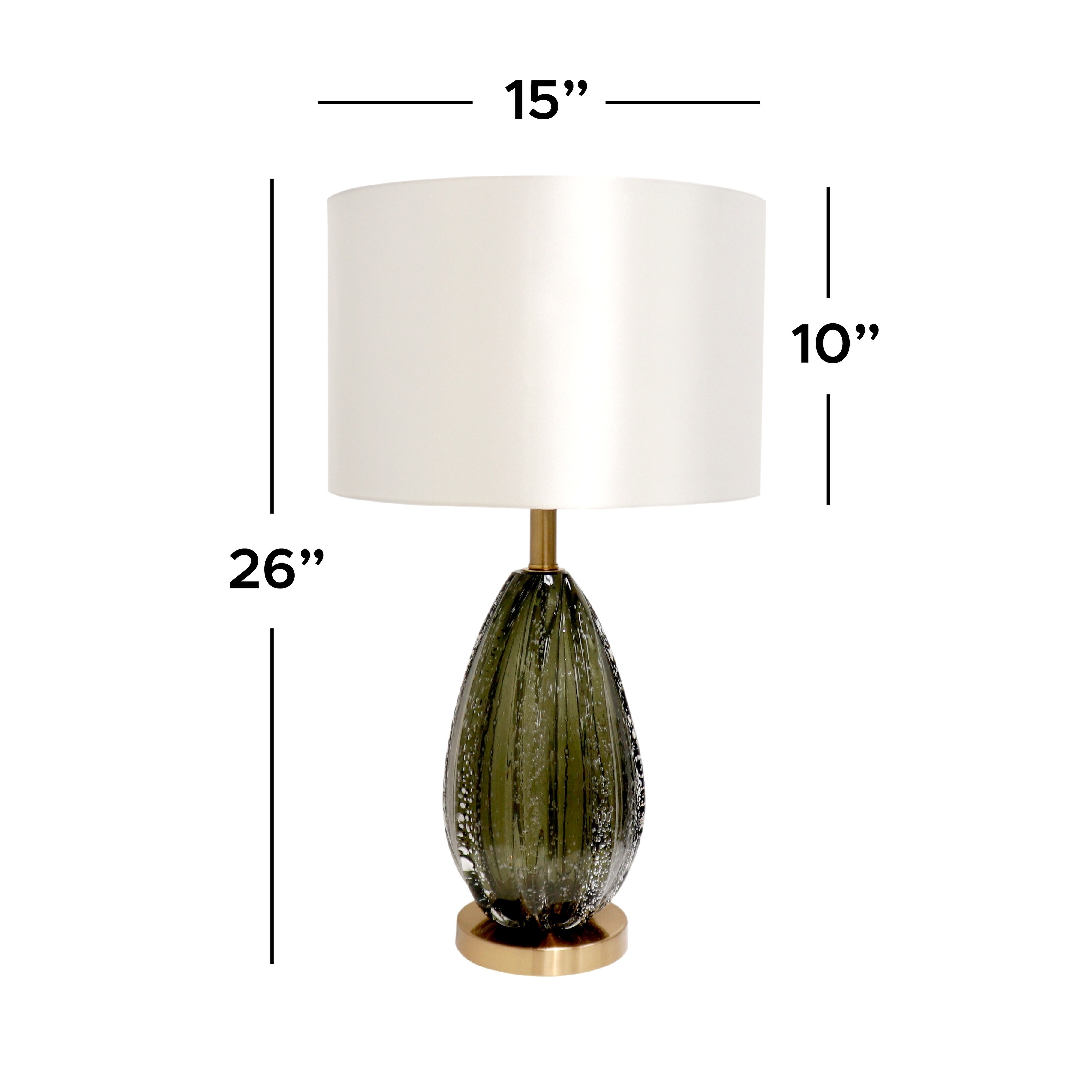 table lamp green shade