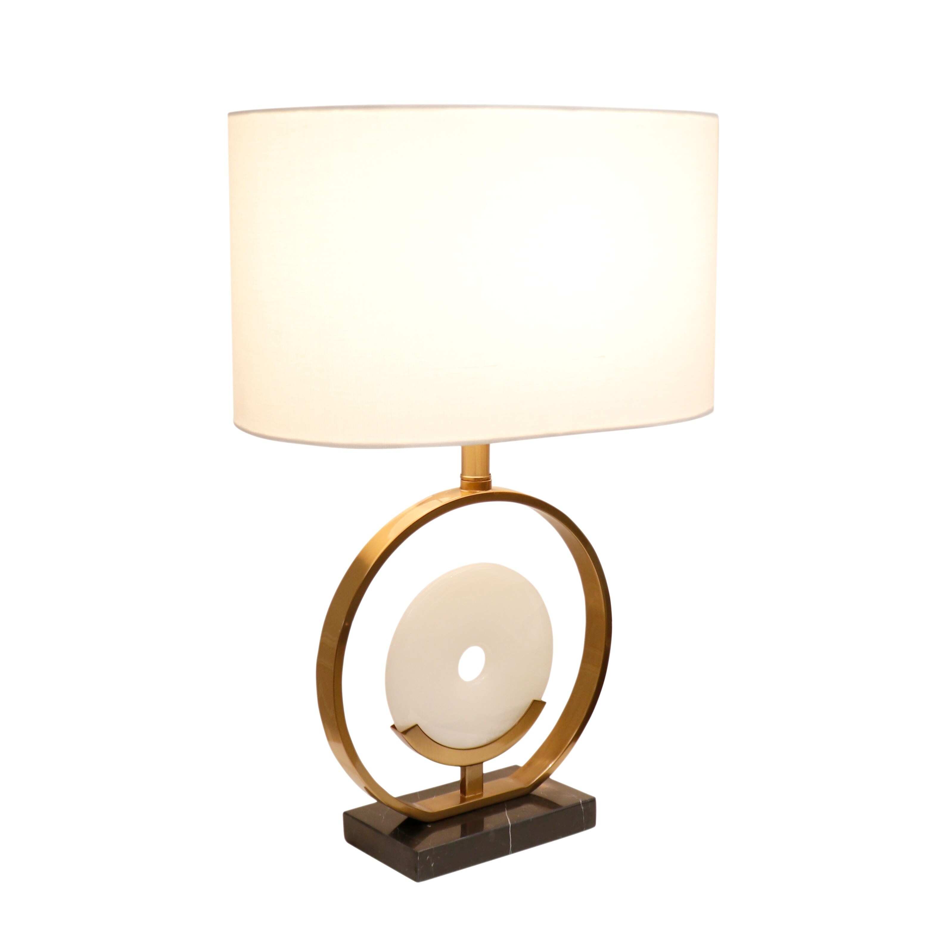 circular table lamp