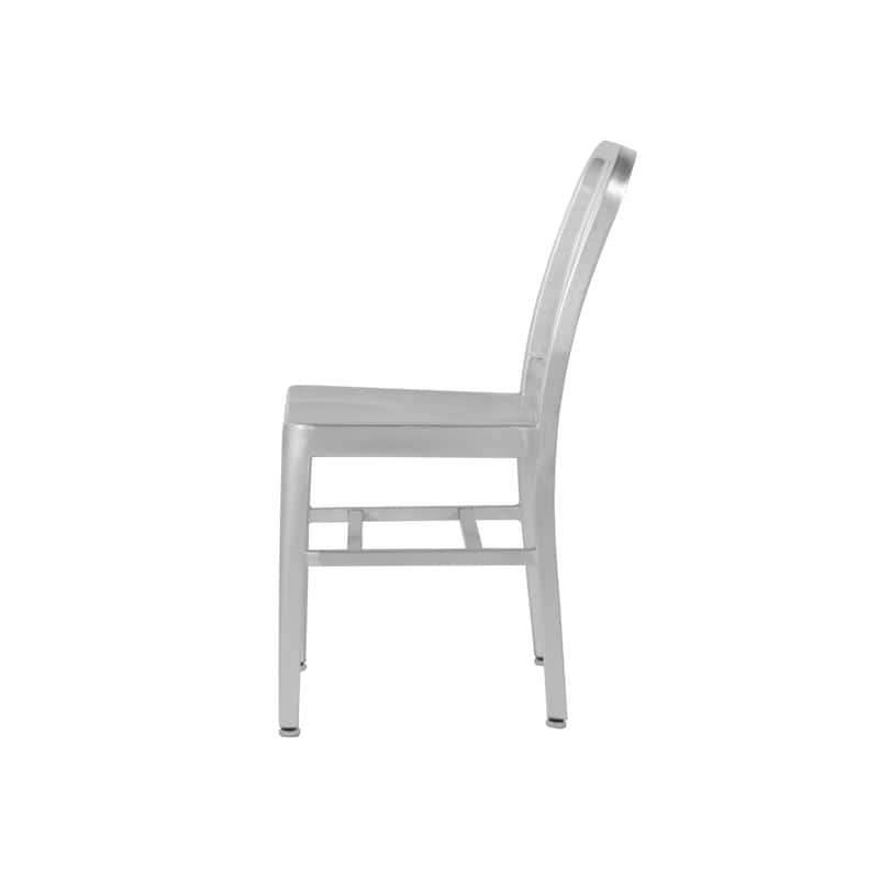 Army Aluminum Side Chair