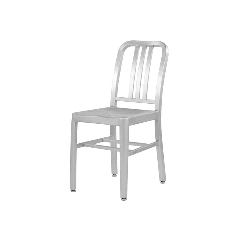 Army Aluminum Side Chair