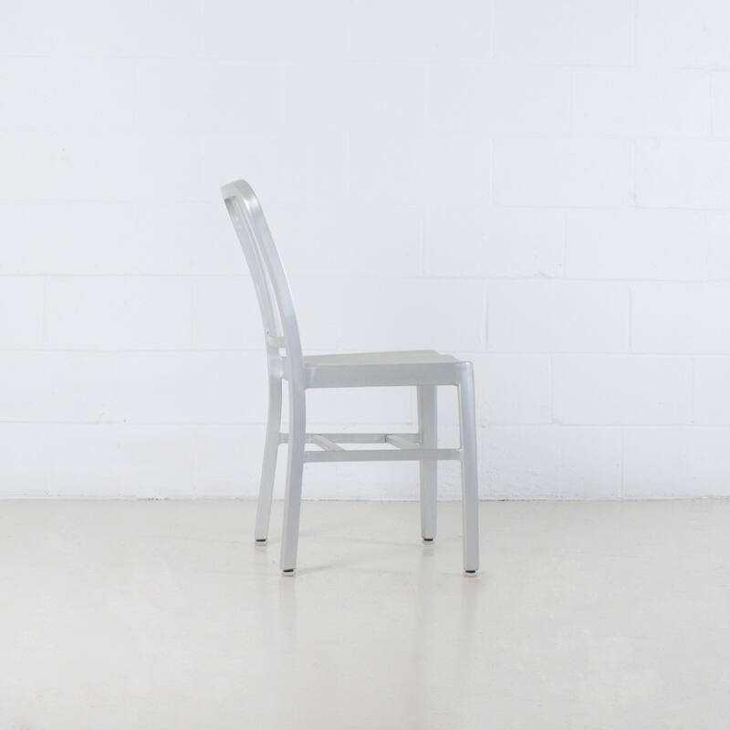 Army Aluminum Side Chair