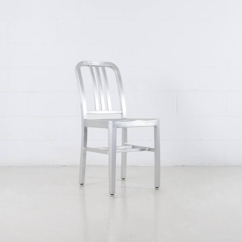 Army Aluminum Side Chair